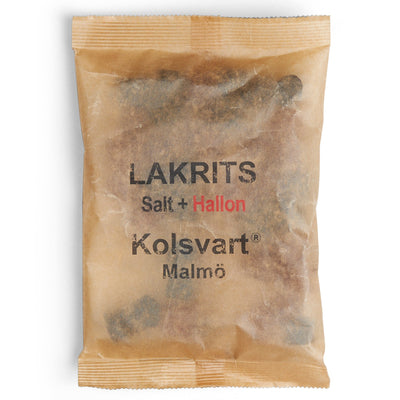 Kolsvart Salt + hindbær-lakrids, 120 g - Kitchen One - Køb online på udsalg og tilbud lige nu - Hurtig levering til billige priser via Go with Gozomo