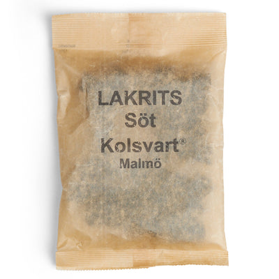 Kolsvart Sød lakrids, 120 g - Kitchen One - Køb online på udsalg og tilbud lige nu - Hurtig levering til billige priser via Go with Gozomo