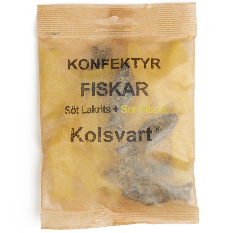 Kolsvart Søs + Syrlig citron, 120 g - Kitchen One - Køb online på udsalg og tilbud lige nu - Hurtig levering til billige priser via Go with Gozomo