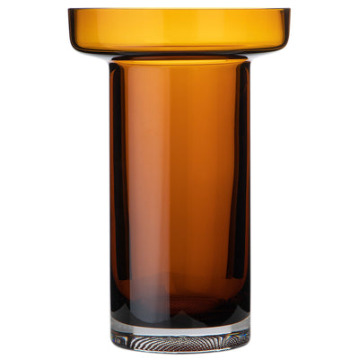 Kosta Boda Limelight rose vase 23 cm, amber - Kitchen One - Køb online på udsalg og tilbud lige nu - Hurtig levering til billige priser via Go with Gozomo