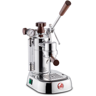 La Pavoni Professional Espressomaskin 1,6 liter Rustfrit stål, træhåndtag LPLPLH01EU - Kitchen One - Køb online på udsalg og tilbud lige nu - Hurtig levering til billige priser via Go with Gozomo