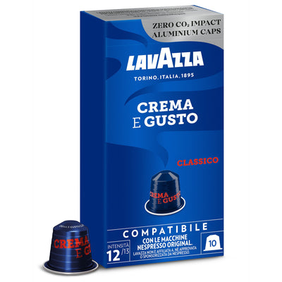 Lavazza Crema e Gusto Classico kaffekapsler, 10 stk - Kitchen One - Køb online på udsalg og tilbud lige nu - Hurtig levering til billige priser via Go with Gozomo