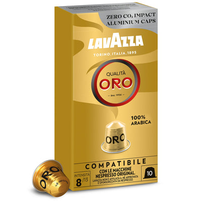 Lavazza QualitÃ  Oro kaffekapsler, 10 stk - Kitchen One - Køb online på udsalg og tilbud lige nu - Hurtig levering til billige priser via Go with Gozomo