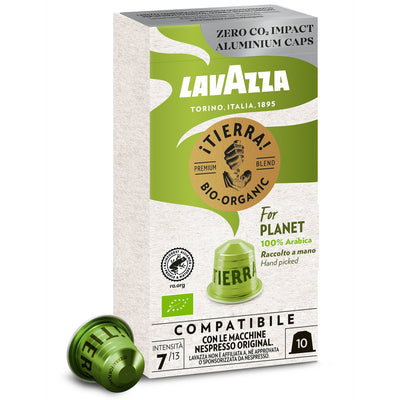 Lavazza ¡Tierra! For Planet Organic kaffekapsler, 10 stk - Kitchen One - Køb online på udsalg og tilbud lige nu - Hurtig levering til billige priser via Go with Gozomo