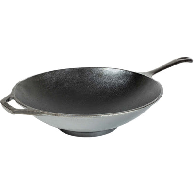 Lodge Chef Collection wok i støbejern, 30 cm. - Kitchen One - Køb online på udsalg og tilbud lige nu - Hurtig levering til billige priser via Go with Gozomo