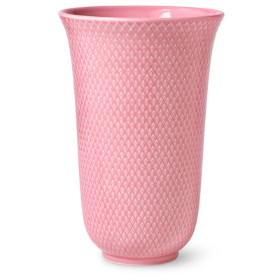 Lyngby Porcelæn Rhombe Color vase, 20 cm, rosa - Kitchen One - Køb online på udsalg og tilbud lige nu - Hurtig levering til billige priser via Go with Gozomo