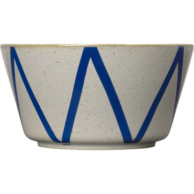 Lyngby Porcelæn DAN-ILD Skål Zig-Zag 21 cm. - Kitchen One - Køb online på udsalg og tilbud lige nu - Hurtig levering til billige priser via Go with Gozomo