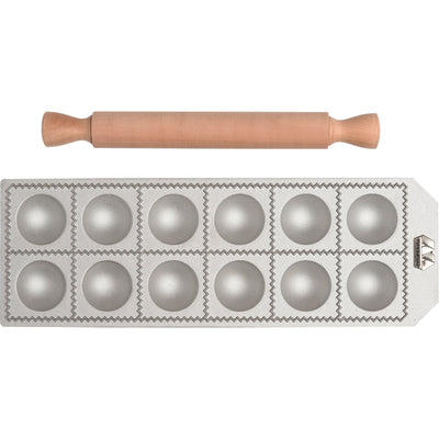 Marcato Ravioliform til 12 runde ravioli - Kitchen One - Køb online på udsalg og tilbud lige nu - Hurtig levering til billige priser via Go with Gozomo