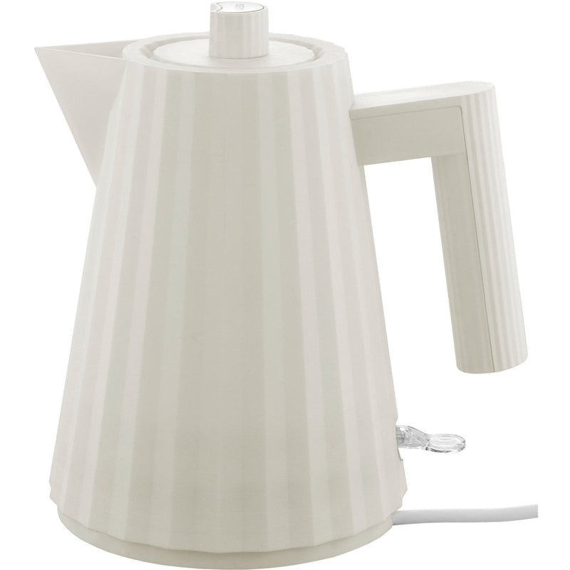 Alessi MDL06 Plissé elkedel 1 liter, hvid - Kitchen One - Køb online på udsalg og tilbud lige nu - Hurtig levering til billige priser via Go with Gozomo