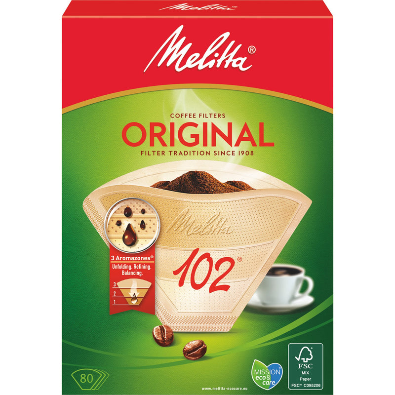 Melitta 102/80 Ubleget Kaffefiltre - Kitchen One - Køb online på udsalg og tilbud lige nu - Hurtig levering til billige priser via Go with Gozomo