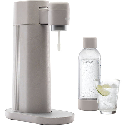MySoda Toby Sodavandsmaskine, Varm grå - Kitchen One - Køb online på udsalg og tilbud lige nu - Hurtig levering til billige priser via Go with Gozomo
