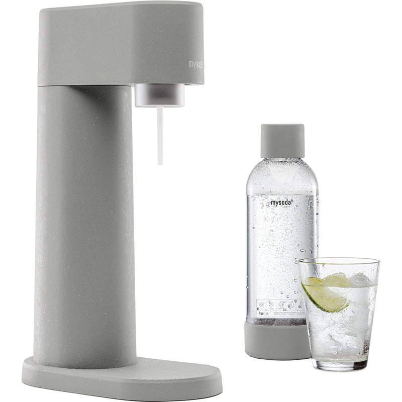 MySoda Woody Sodavandsmaskine, Grå - Kitchen One - Køb online på udsalg og tilbud lige nu - Hurtig levering til billige priser via Go with Gozomo