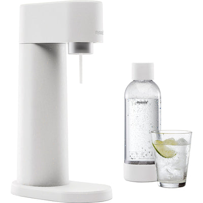 MySoda Woody Sodavandsmaskine, Hvid - Kitchen One - Køb online på udsalg og tilbud lige nu - Hurtig levering til billige priser via Go with Gozomo