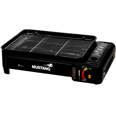 Mustang Transportabel Gasgrill Caravan Sort - Kitchen One - Køb online på udsalg og tilbud lige nu - Hurtig levering til billige priser via Go with Gozomo
