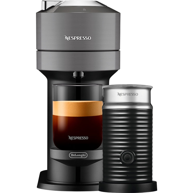 Nespresso Vertuo Next Value Pack kaffemaskine og mælkeskummer, grå - Kitchen One - Køb online på udsalg og tilbud lige nu - Hurtig levering til billige priser via Go with Gozomo