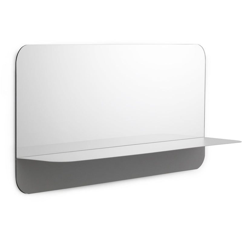 Normann Copenhagen Horizon vægspejl horisontalt grå - Kitchen One - Køb online på udsalg og tilbud lige nu - Hurtig levering til billige priser via Go with Gozomo