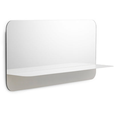 Normann Copenhagen Horizon vægspejl horisontalt hvid - Kitchen One - Køb online på udsalg og tilbud lige nu - Hurtig levering til billige priser via Go with Gozomo
