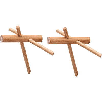 Normann Copenhagen Sticks Knager Natur 2 stk. - Kitchen One - Køb online på udsalg og tilbud lige nu - Hurtig levering til billige priser via Go with Gozomo