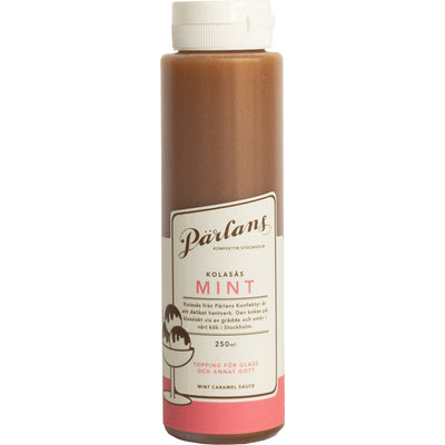 Pärlans Konfektyr Squeeze karamelsauce, 250 ml, mint - Kitchen One - Køb online på udsalg og tilbud lige nu - Hurtig levering til billige priser via Go with Gozomo