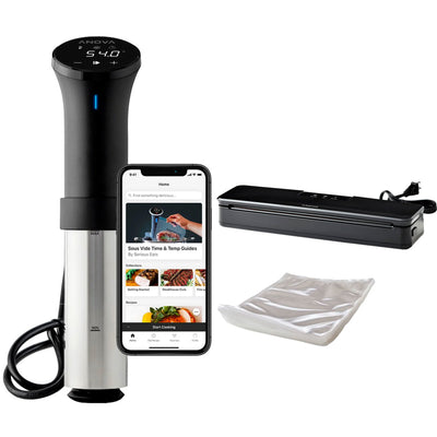 Anova Precision Cooker 4.0 WiFi Sous Vide-sæt - Kitchen One - Køb online på udsalg og tilbud lige nu - Hurtig levering til billige priser via Go with Gozomo