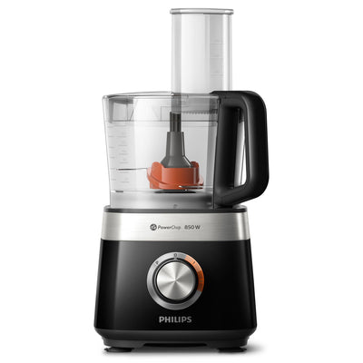 Philips HR7530/10 Viva Collection foodprocessor, 850 watt, sort - Kitchen One - Køb online på udsalg og tilbud lige nu - Hurtig levering til billige priser via Go with Gozomo