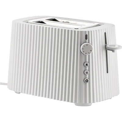 Alessi Plissé toaster, hvid - Kitchen One - Køb online på udsalg og tilbud lige nu - Hurtig levering til billige priser via Go with Gozomo