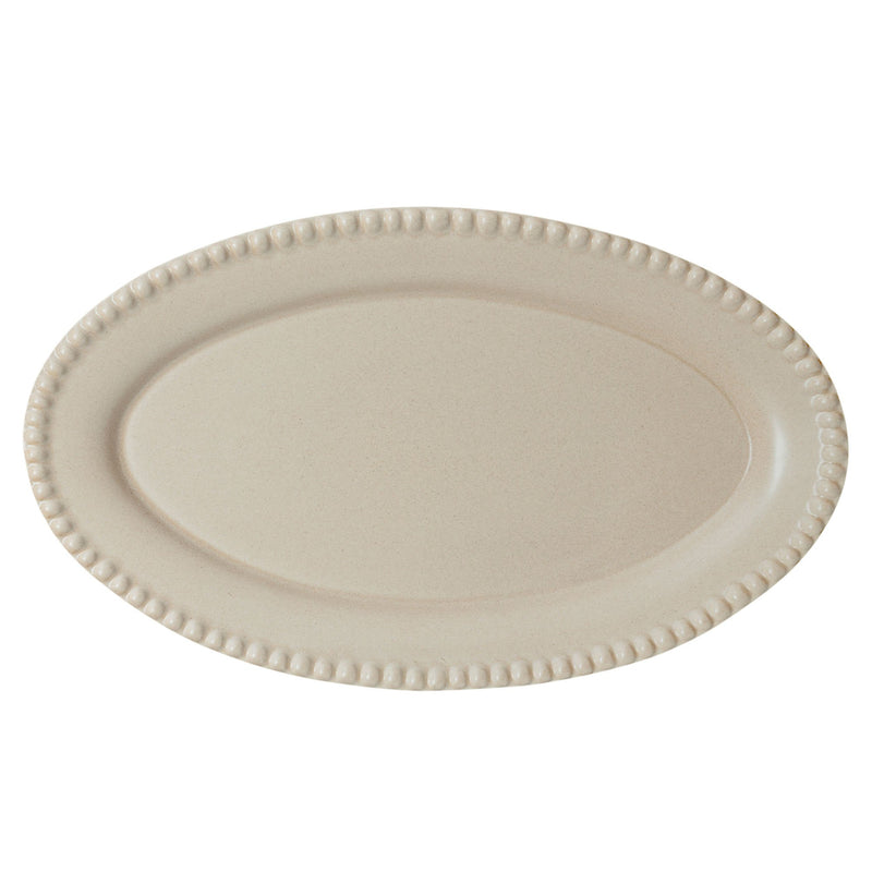 PotteryJo Daria serveringsfad 35 cm., sand - Kitchen One - Køb online på udsalg og tilbud lige nu - Hurtig levering til billige priser via Go with Gozomo