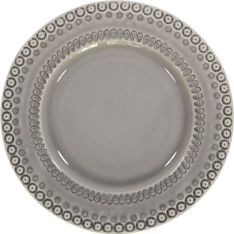 PotteryJo Daisy Middagstallerken 2 stk., Soft Grey - Kitchen One - Køb online på udsalg og tilbud lige nu - Hurtig levering til billige priser via Go with Gozomo