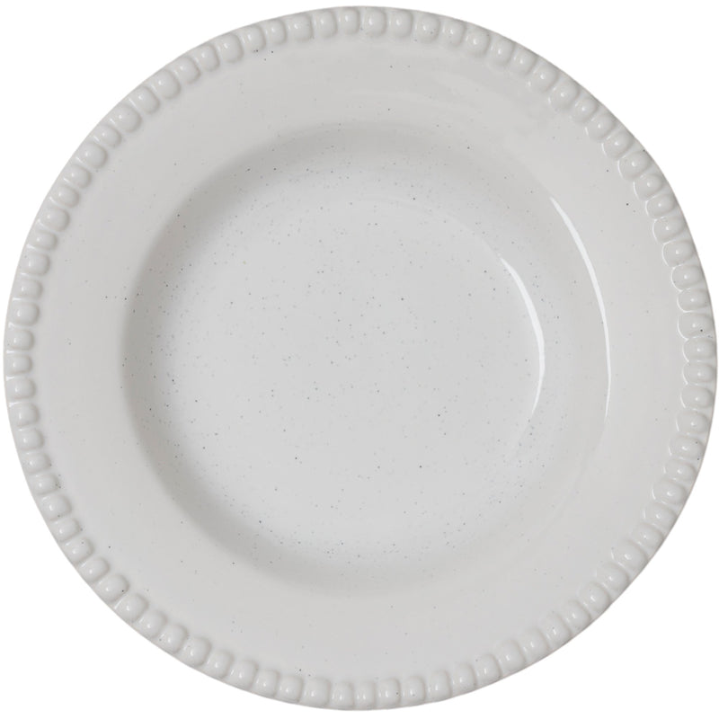 PotteryJo Daria dyb tallerken 26 cm. 2 stk., cotton white - Kitchen One - Køb online på udsalg og tilbud lige nu - Hurtig levering til billige priser via Go with Gozomo
