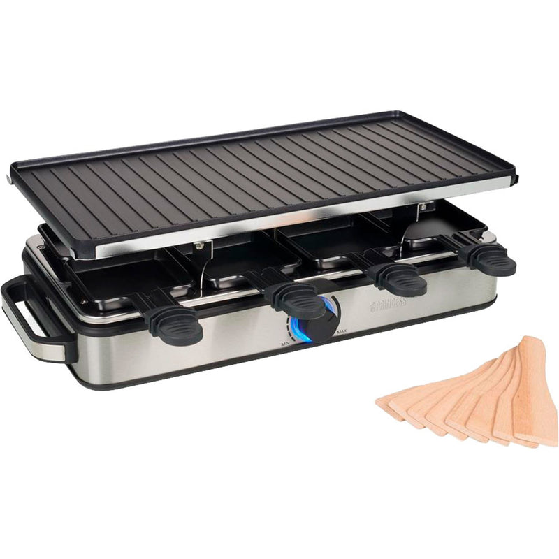 Princess Grill Deluxe Raclette, 8 personer - Kitchen One - Køb online på udsalg og tilbud lige nu - Hurtig levering til billige priser via Go with Gozomo