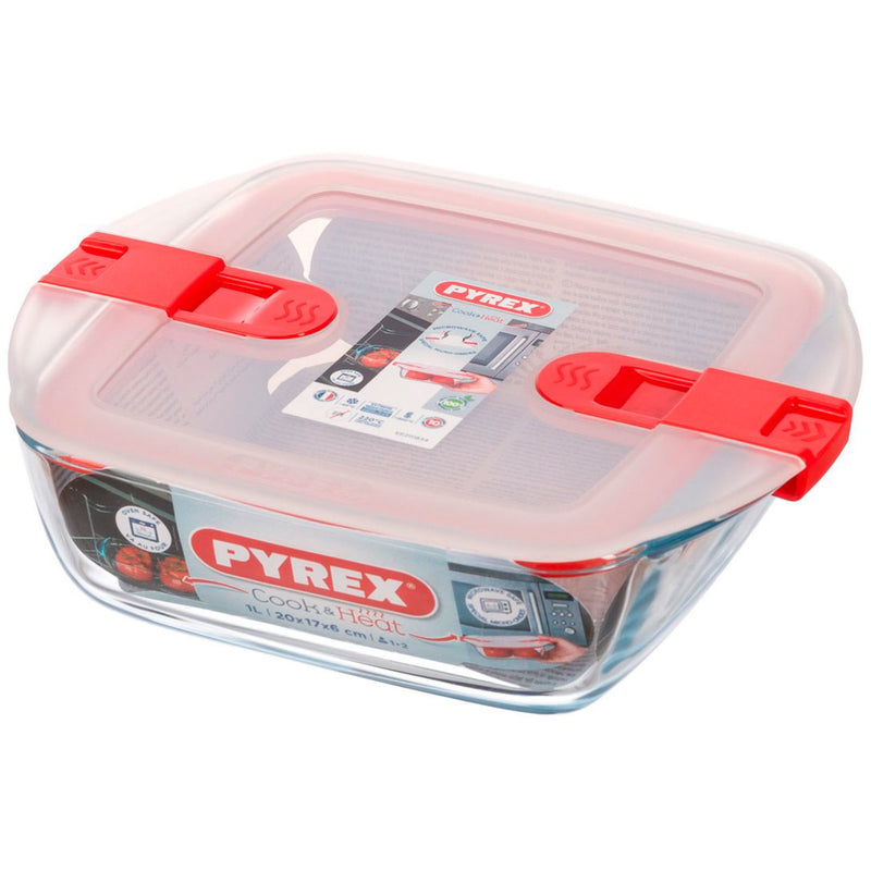 Pyrex Ovnform Cook and Heat med låg, 1 liter - Kitchen One - Køb online på udsalg og tilbud lige nu - Hurtig levering til billige priser via Go with Gozomo