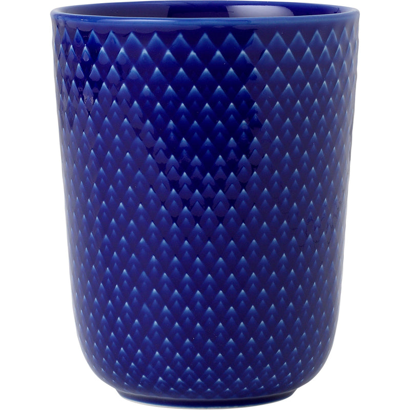 Lyngby Porcelæn Rhombe Krus 33 cl Mørkeblå - Kitchen One - Køb online på udsalg og tilbud lige nu - Hurtig levering til billige priser via Go with Gozomo
