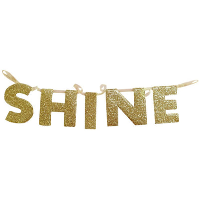 Rice Hængende bogstaver SHINE guld - Kitchen One - Køb online på udsalg og tilbud lige nu - Hurtig levering til billige priser via Go with Gozomo