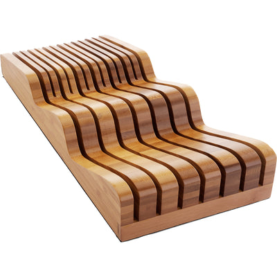 Robert Welch Signature Bamboo Knivblok til Skuffe - Kitchen One - Køb online på udsalg og tilbud lige nu - Hurtig levering til billige priser via Go with Gozomo