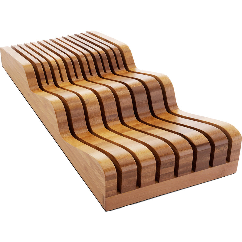 Robert Welch Signature Bamboo Knivblok til Skuffe - Kitchen One - Køb online på udsalg og tilbud lige nu - Hurtig levering til billige priser via Go with Gozomo