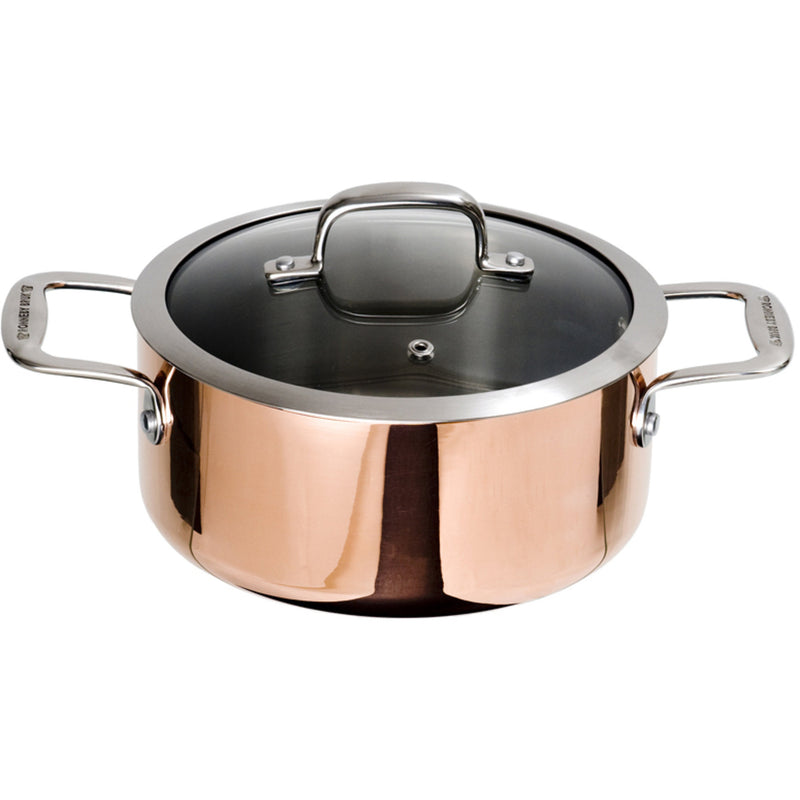 Ronneby Bruk Maestro kobber gryde 3 liter - Kitchen One - Køb online på udsalg og tilbud lige nu - Hurtig levering til billige priser via Go with Gozomo