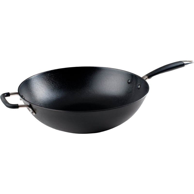 Ronneby Bruk Wokpande i Støbejern 34 cm - Kitchen One - Køb online på udsalg og tilbud lige nu - Hurtig levering til billige priser via Go with Gozomo
