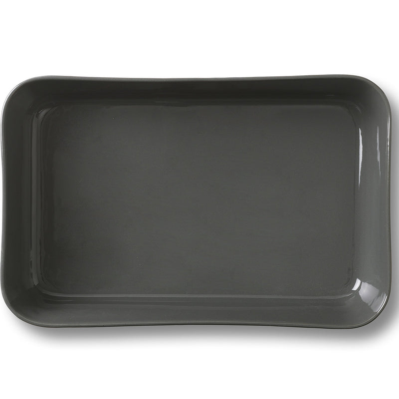 Rosendahl Grand Cru ovnfast fad 38 x 25 cm, grå - Kitchen One - Køb online på udsalg og tilbud lige nu - Hurtig levering til billige priser via Go with Gozomo