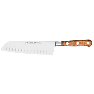 Sabatier santoku-kniv oliventræ 18 cm. - Kitchen One - Køb online på udsalg og tilbud lige nu - Hurtig levering til billige priser via Go with Gozomo