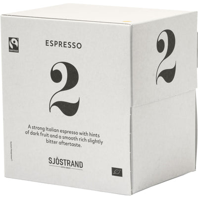 Sjöstrand N°2 Espressokapsler, 100 stk. - Kitchen One - Køb online på udsalg og tilbud lige nu - Hurtig levering til billige priser via Go with Gozomo