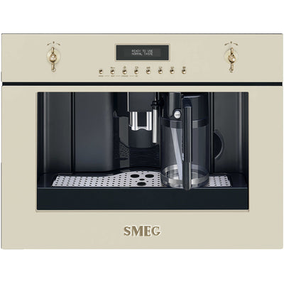 Smeg 60 cm indbygget kaffemaskine i rustfrit stål - Kitchen One - Køb online på udsalg og tilbud lige nu - Hurtig levering til billige priser via Go with Gozomo