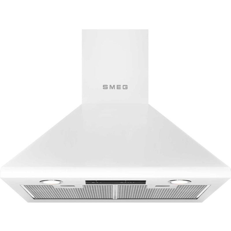 Smeg Universal Veggmontert Ventilator 60 cm, Hvit - Kitchen One - Køb online på udsalg og tilbud lige nu - Hurtig levering til billige priser via Go with Gozomo