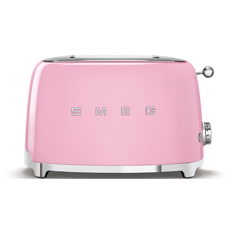 Smeg TSF01PKEU Brødrister rosa - Kitchen One - Køb online på udsalg og tilbud lige nu - Hurtig levering til billige priser via Go with Gozomo