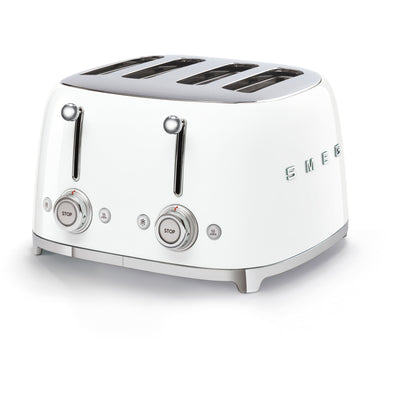 Smeg TSF03 Brødrister - hvid - Kitchen One - Køb online på udsalg og tilbud lige nu - Hurtig levering til billige priser via Go with Gozomo