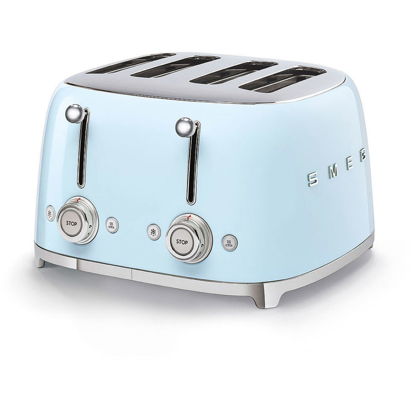 Smeg TSF03 Brødrister pastelblå - Kitchen One - Køb online på udsalg og tilbud lige nu - Hurtig levering til billige priser via Go with Gozomo