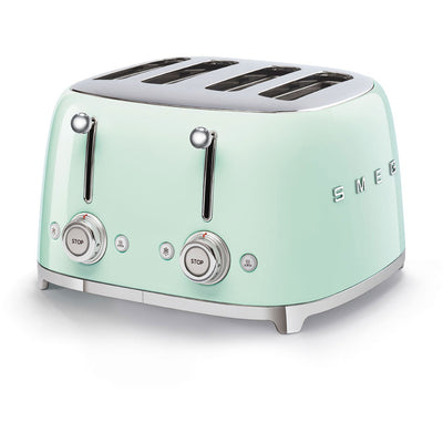 Smeg TSF03 Brødrister- pastelgrøn - Kitchen One - Køb online på udsalg og tilbud lige nu - Hurtig levering til billige priser via Go with Gozomo