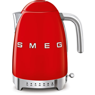 Smeg Elkedel KLF04RDEU - Kitchen One - Køb online på udsalg og tilbud lige nu - Hurtig levering til billige priser via Go with Gozomo