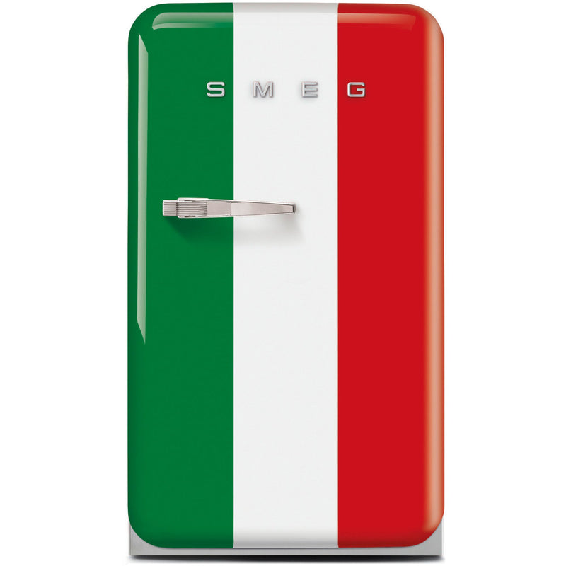 Smeg FAB10HRDIT5 Højrehængslet Køleskab italienske flag - Kitchen One - Køb online på udsalg og tilbud lige nu - Hurtig levering til billige priser via Go with Gozomo