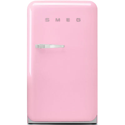 Smeg FAB10HRPK5 Højrehængslet Køleskab pink - Kitchen One - Køb online på udsalg og tilbud lige nu - Hurtig levering til billige priser via Go with Gozomo