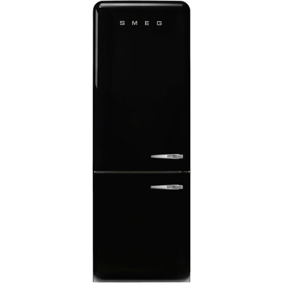 Smeg FAB38LBL5 Venstrehængslet Køle-/fryseskab sort - Kitchen One - Køb online på udsalg og tilbud lige nu - Hurtig levering til billige priser via Go with Gozomo